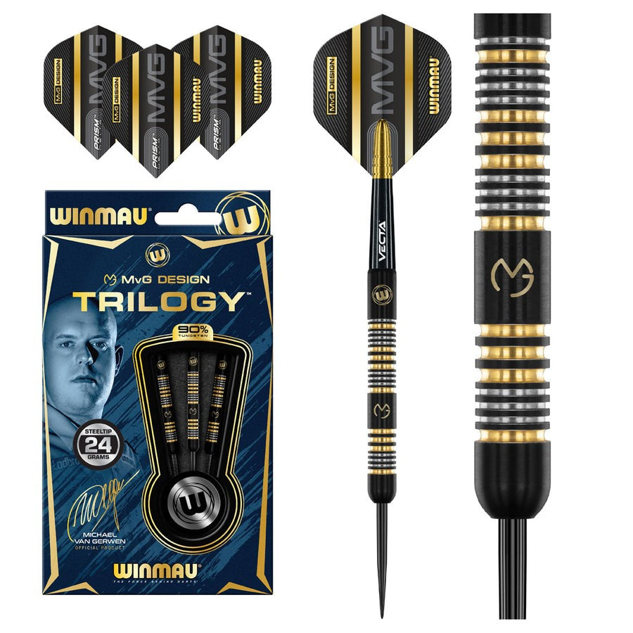 Winmau Michael Van Gerwen MVG Trilogy 90% Tungsten Darts