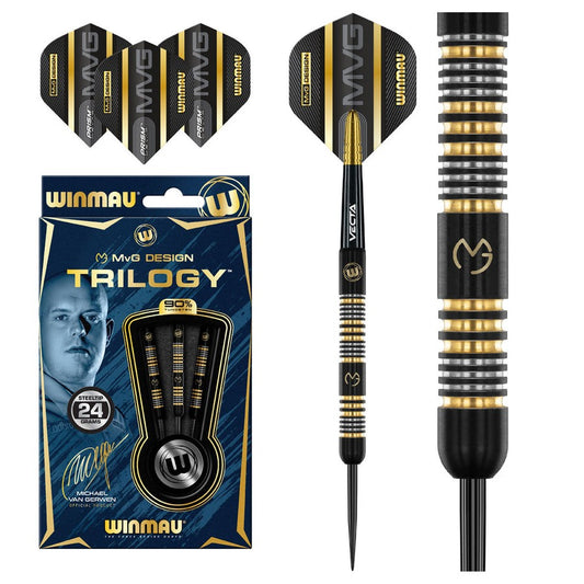 Winmau Michael Van Gerwen MVG Trilogy 90% Tungsten Darts